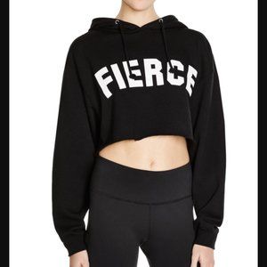 Stylestalker Fierce Cropped Hooded Sweatshirt